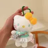 Genuine floral bag green kt cat [pendant]