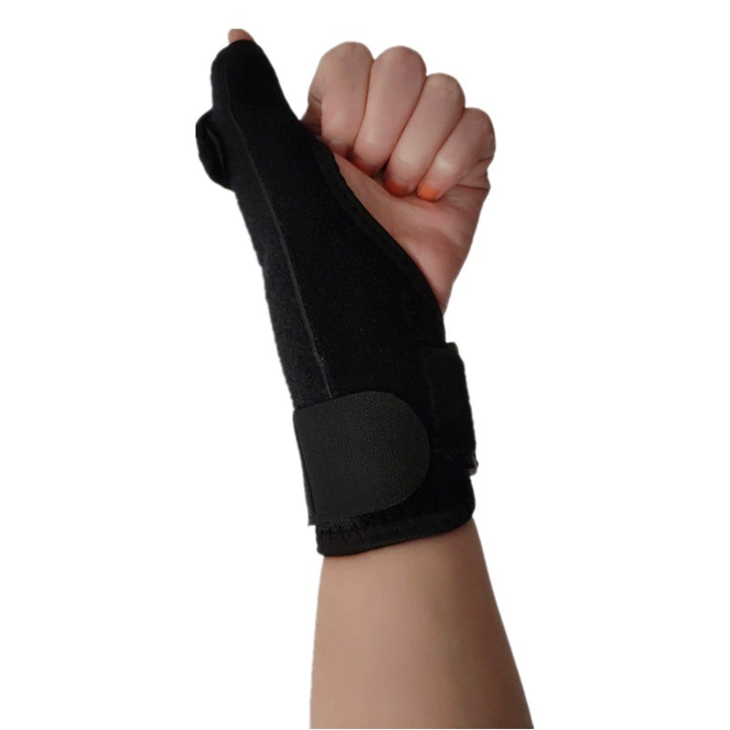 Перфорированная дышащая алюминиевая пластина для защиты большого пальца фиксированная защита для большого пальца шина для большого пальца