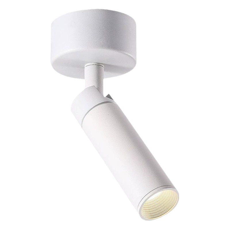 Накладной мини-светильник для потолка гостиной, регулируемый, 3 Вт, светодиодный, для фоновой подсветки, с одним лучом, для музеев.