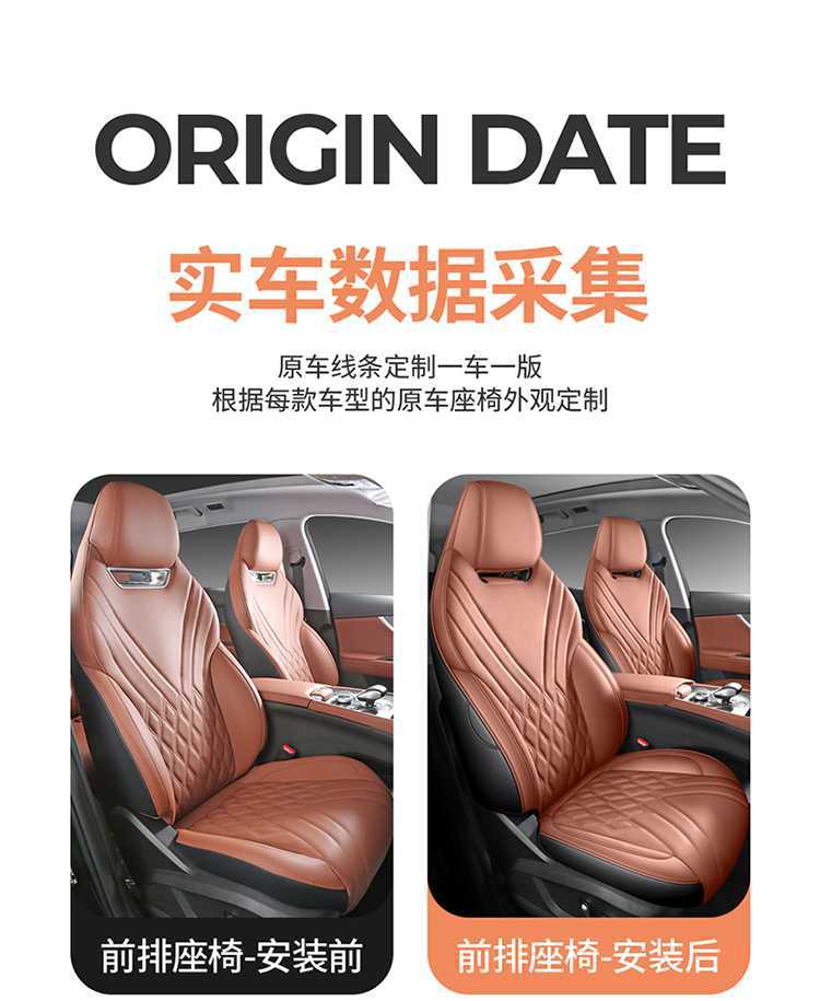 2026 new Chery Tiggo 7 car seat cushion, perforated leather, breathable, full-coverage, all-season seat cover