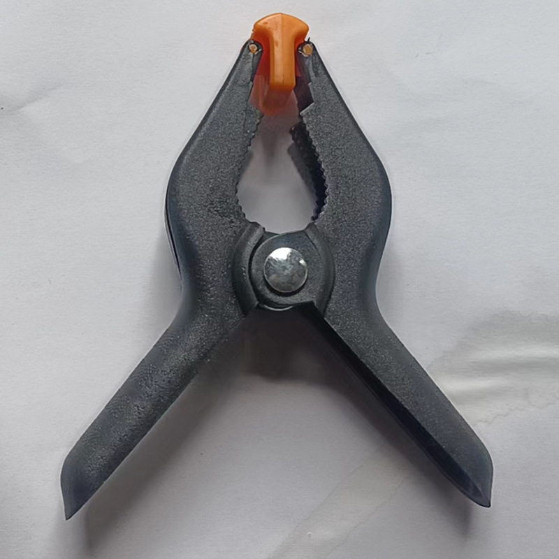 塑料A字尼龙木工夹摄影背景布夹子固定弹簧夹夹具夹紧器木工具