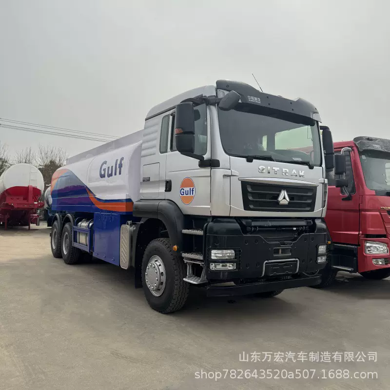工厂定制供应一体罐 豪沃环卫车 HOWO吸污车 牵引自卸 油罐运输车