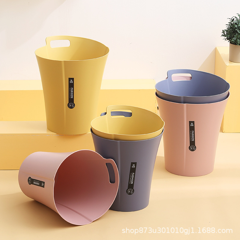 Toilet, Bathroom, Dormitory Waste Bin, Household Kitchen, Bedroom, Office Large-Sized Press-Ring Trash Can, Manufacturer Wholesale Toilet, Bathroom, Dormitory Waste Bin, Household Kitchen, Bedroom, Office Large-Sized Press-Ring Trash Can, Manufacturer Wholesale