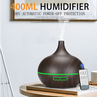 Classic Large Capacity 400ml Aromatherapy Machine Air Aromatherapy Humidifier Desktop Ultrasonic Amazon Hot Sale