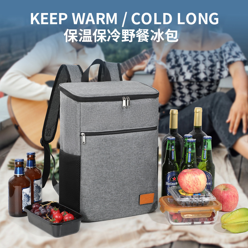 Bolsa de almuerzo de aislamiento térmico de venta transfronteriza bolsa de almuerzo de camping al aire libre bolsa de montaña bolsa de almuerzo de almuerzo de almuerzo