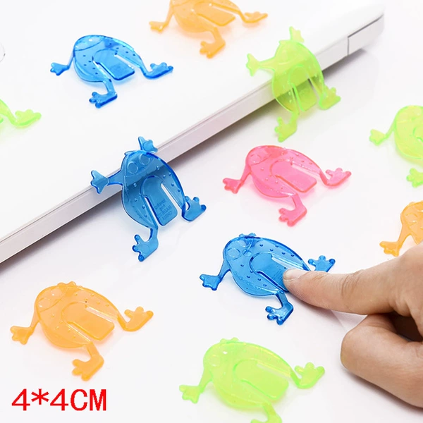 Royal Blue Plastic Bounce Frogs 100