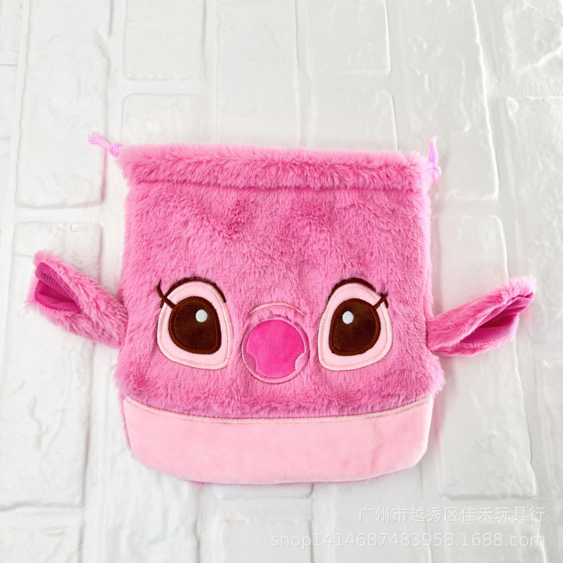 (대) 스티치 플럼 레드