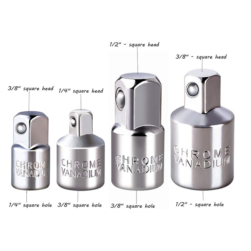 Feng Cannon's sleeve wound variable diameter change square square conversion connector 1/2 change 3/8 small changes big change and big change