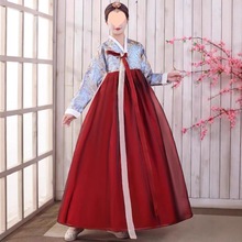 少数民族服装舞蹈传统宫廷朝鲜族韩服礼服朝鲜演出服古装韩国民族