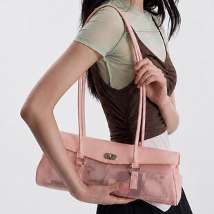 Shoulder bag PVC, one-shoulder bag, internet celebrity
