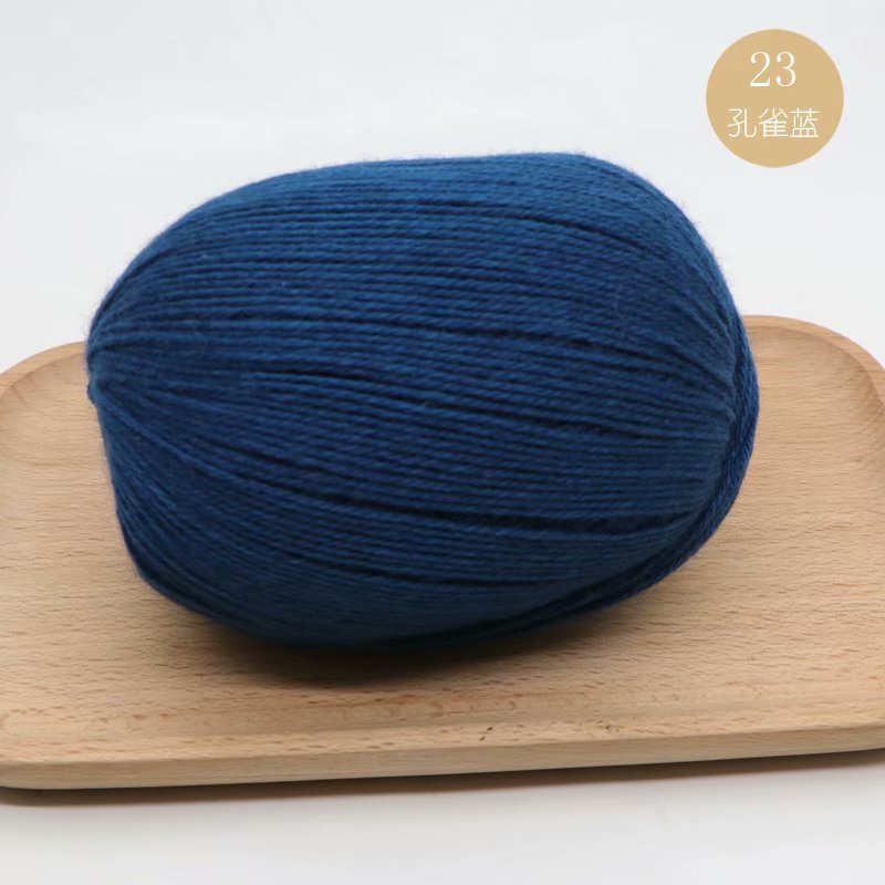 Hilo de Cachemira tejido a mano al por mayor bebé anti-pilling conejo lana medio grueso lana DIY lana tejida bufanda suéter