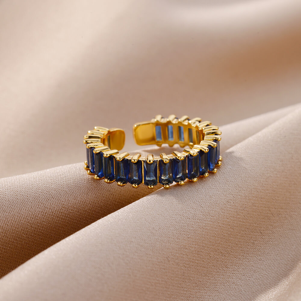 6g Weight Rhinestones Inlay Material Rings Classification One Size Ring Size 1 Piece Quantity Holiday, Daily Occasion Copper Material Solid Color Pattern All Seasons Season Women's Gender Inlay Design Simple Style Style Copper Inlay Solid Color Rhinestones Rings 7
