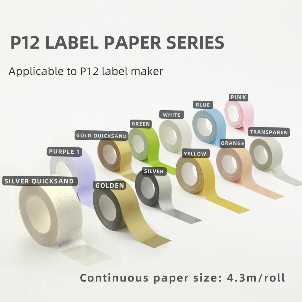 Thermal Paper  User-defined label length  Continuous Label