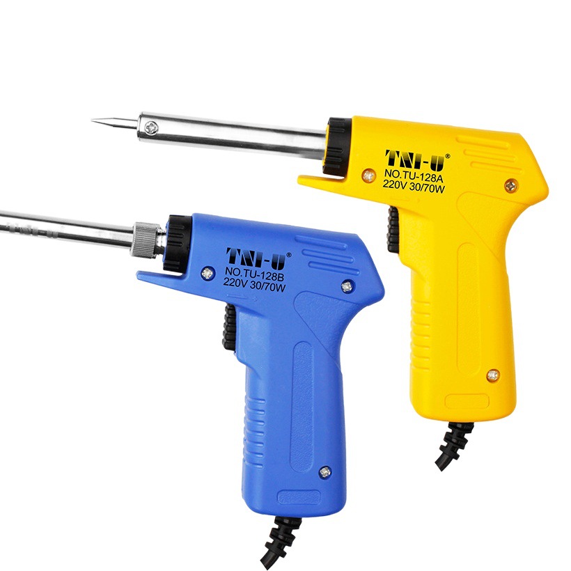 Soldador eléctrico de doble potencia, herramienta de soldadura de larga duración, temperatura controlable, reparación de electrodomésticos, pistola de soldadura eléctrica al por mayor