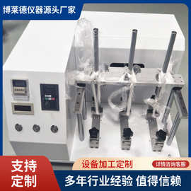 胶管表面耐磨试验机/三工位胶管表面耐磨测试机/胶管耐磨试验机