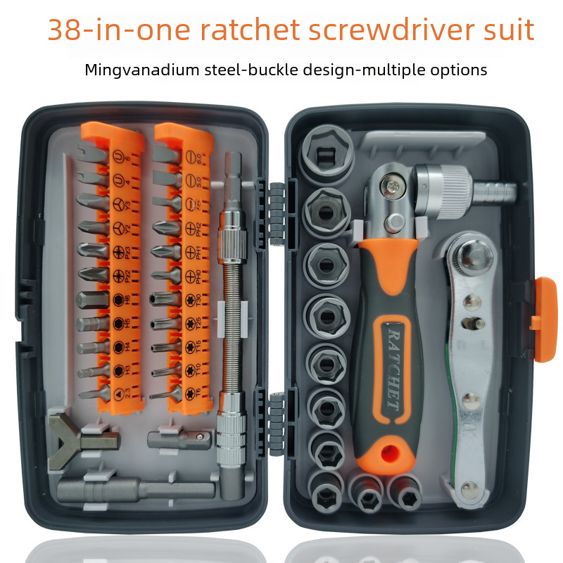 Universal wrench, screwdriver, set