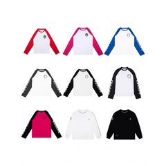 2025クロスボーダートレンディブランドクロウ初春新作ラウンドネック長袖サンスクリットプリント長袖Tシャツスポット卸売