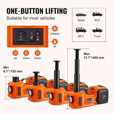 Car jack Emergency Vehicle Equipment 12V