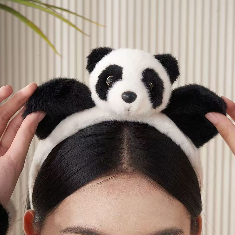 팬더 머리띠