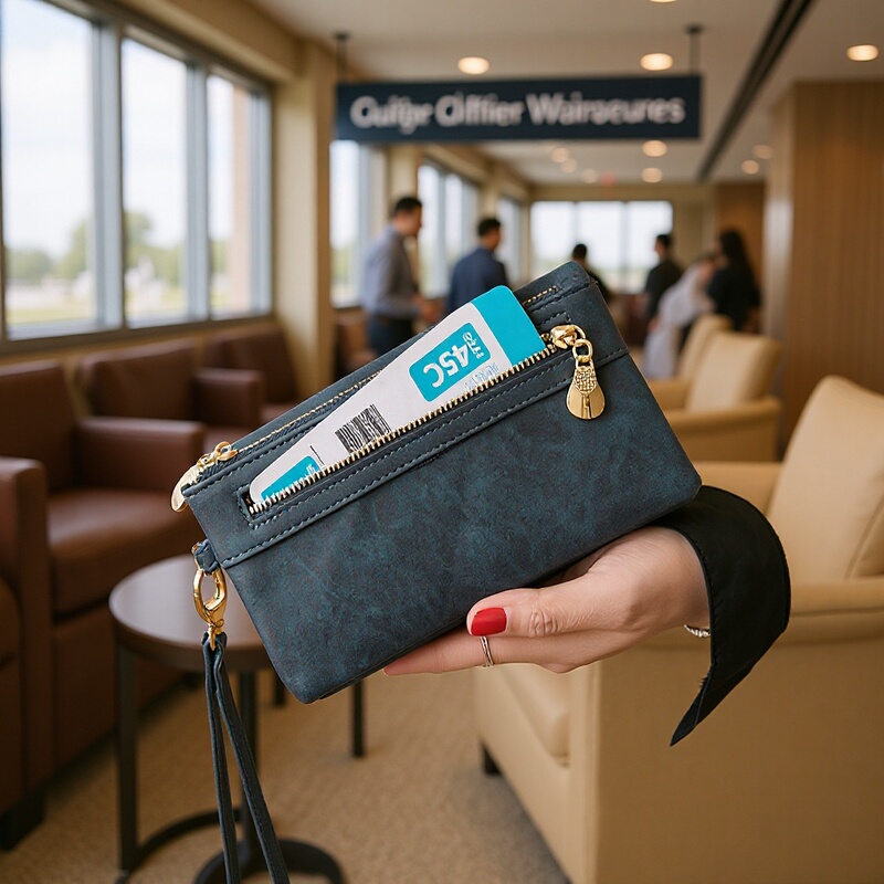 Cross-Border Trend Matte Wallet for Women, Long Style, Multifunctional, Fashionable, Versatile Clutch, Coin Purse, Vintage Wallet