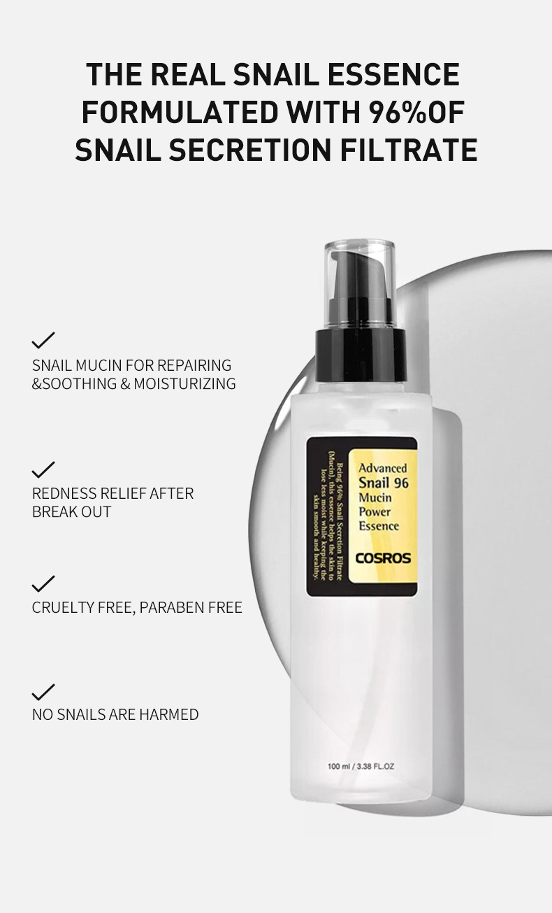 Cross-border exclusive snail native liquid essence snail essence Moisturizing Toner Toner foreign trade Wholesale