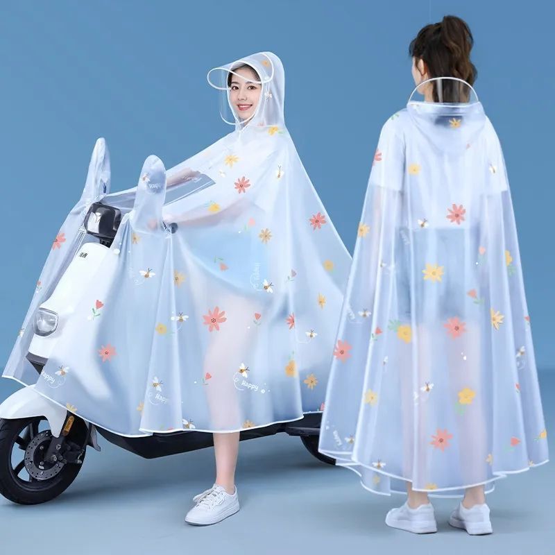 Raincoat Electric Car Battery Car Women's Long Full-body Anti-rainstorm Increased Transparent Adult Outer Wear Special Adult Poncho Raincoat Electric Car Battery Car Women's Long Full-body Anti-rainstorm Increased Transparent Adult Outer Wear Special Adult Poncho