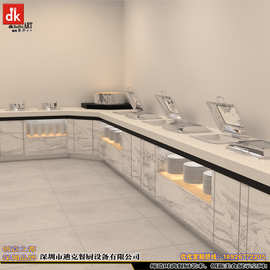 迪克品牌酒店自助餐台定制 自助餐图片 自助餐火锅餐厅保温布菲炉