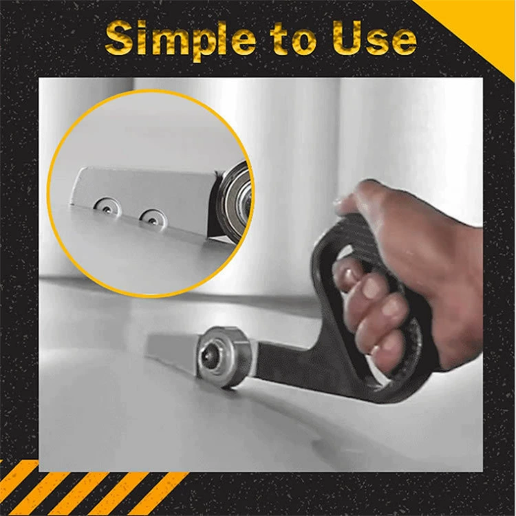 Металлическая пластина резец Быстрый резец металлической пластины Быстрый портативный алюминиевый нержавеющей стали фрезы