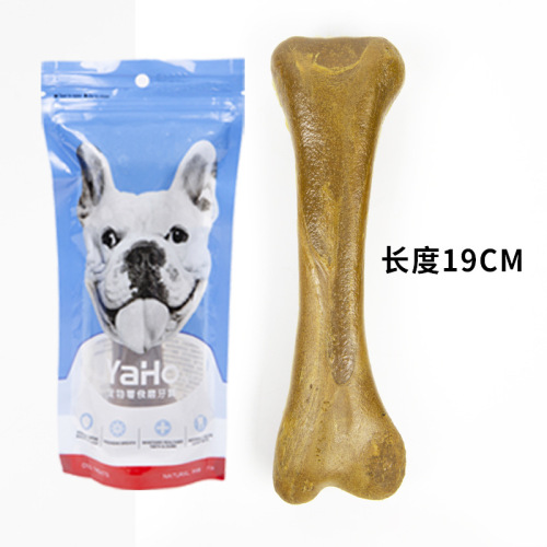 YaHo亚禾狗狗磨牙棒大号170g 162g中大型犬耐咬骨头批发狗零食6z