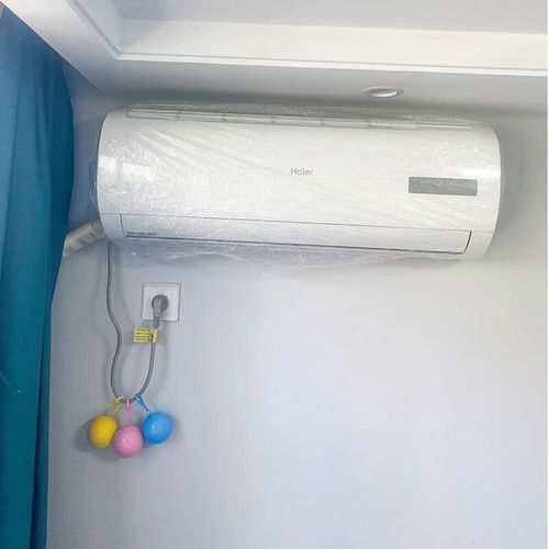 Universal air conditioner dust cover, disposable air conditioner hang-up dust cover, transparent plus dustproof film for household appliances