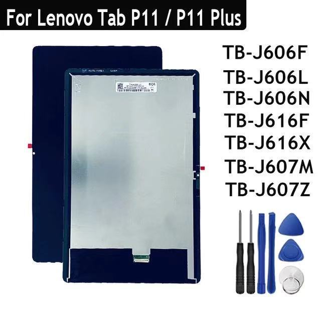 For Lenovo Tab P11/P11Plus Screen Assembly TB-J606F/TB-J616X Display