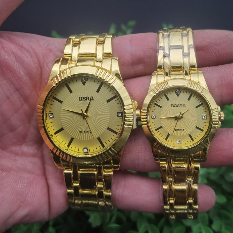 casual classic trend fashionable quartz steel belt for students