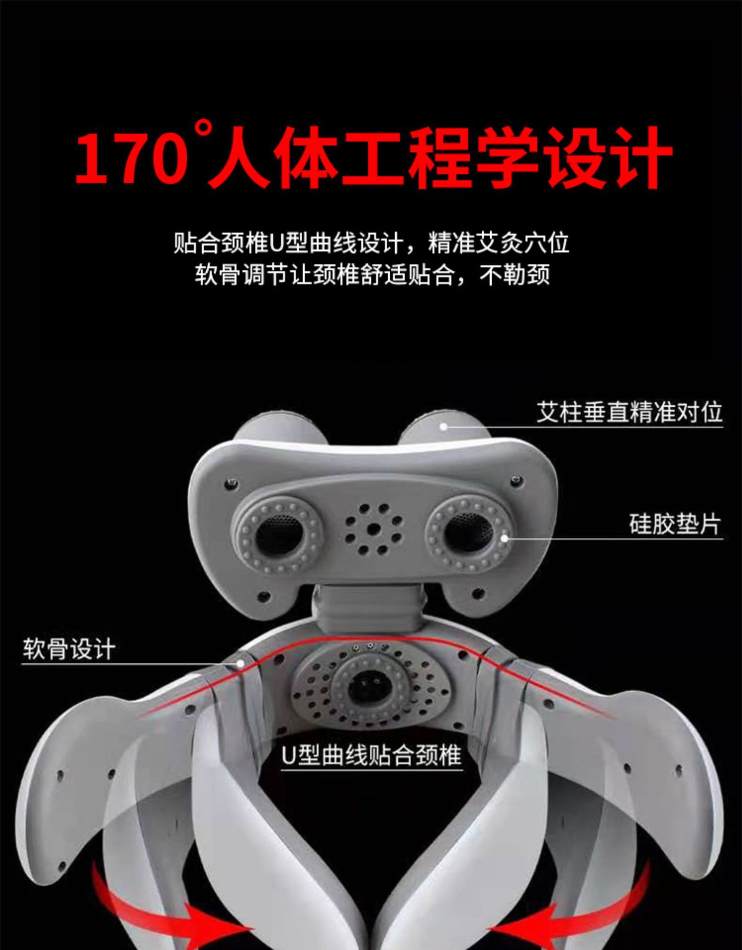 Neck Moxibustion Device Portable Stainless Steel Cervical Warming Box for Home Shoulder and Neck Heat Therapy quality and texture