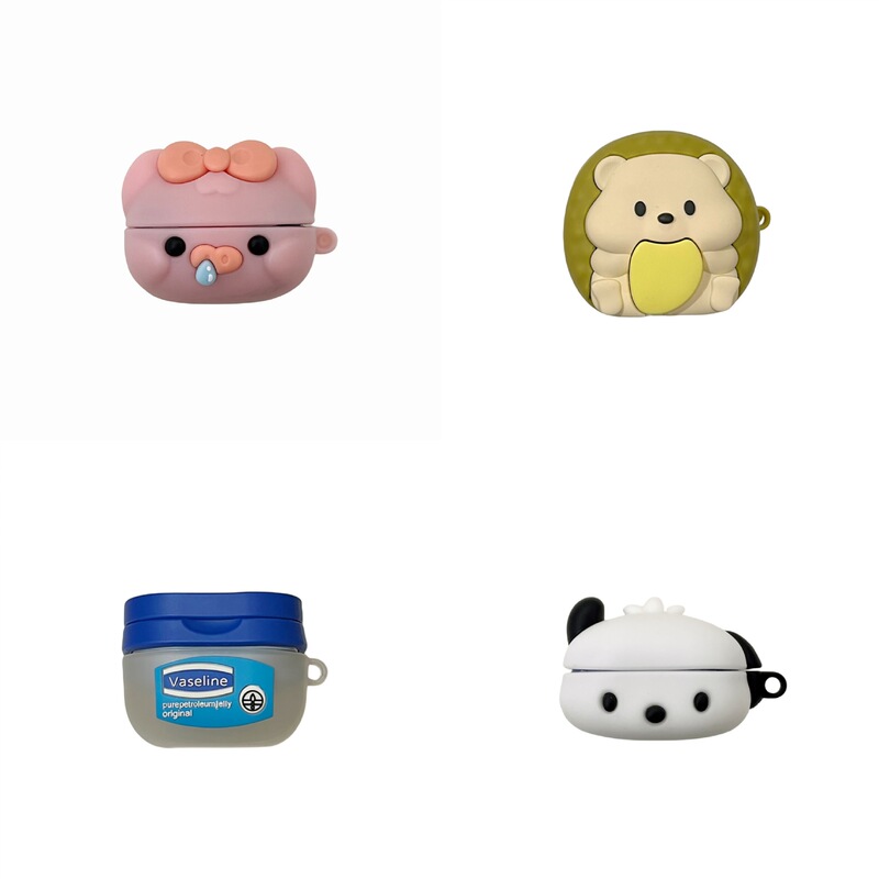 Suitable for Samsung Buds2 Live Pro/Fe Bluetooth Headset Protective Cover Cartoon Silicone Soft Shell Cute Creative