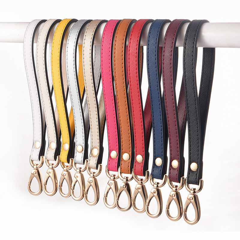 Ma Huang Shi Hand Replacement Bag with Hand-held Belt MHS-B-32 Saffiano 21cm Wallet Belt Cowhide Hand Bag