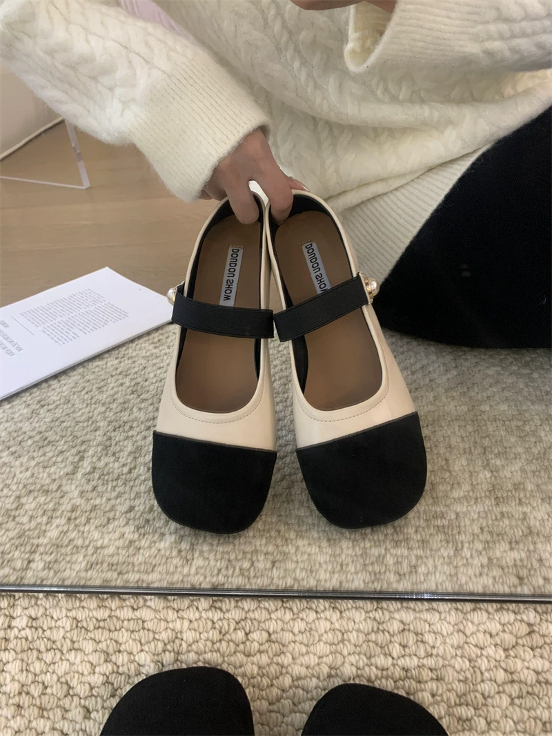 Осенняя обувь, подходит к юбке, туфли, стиль Chanel
