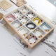 Zibo colored glaze swallow gold beast cherry pollen porcelain net red female incense gray bracelet scenic bracelet jewelry lovers gift wholesale