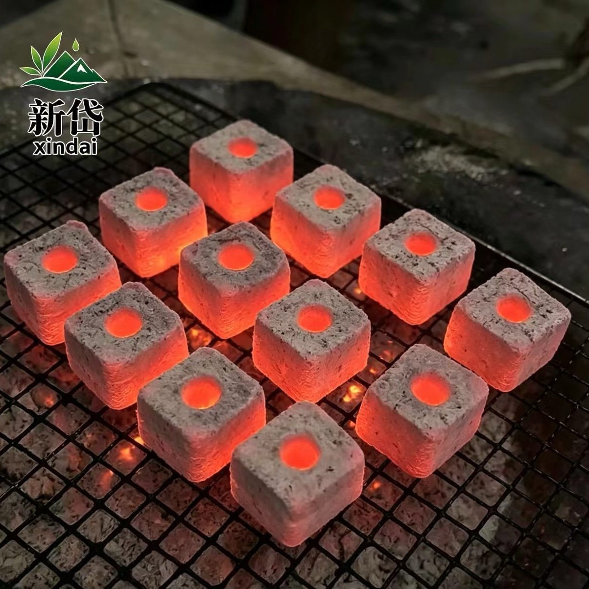 High-temperature bamboo charcoal slices, charcoal for smoking, charcoal for heating, charcoal for making tea around a stove, charcoal for grilling, and smokeless charcoal – wholesale from the manufacturer