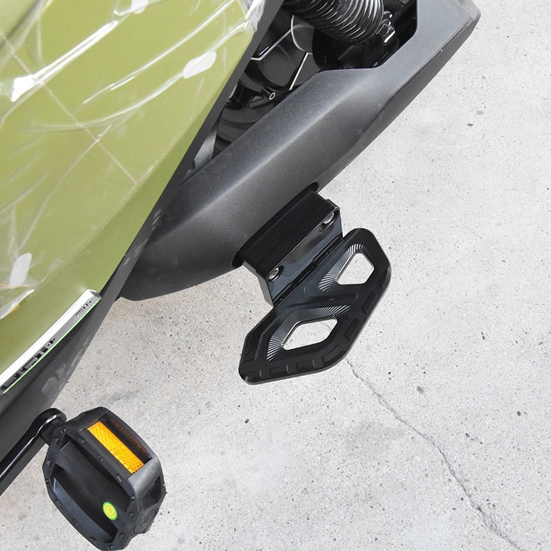 Applicable calf u2 rear pedal electric car UQI + modification accessories MQIL far-reaching GT1 microphone Bell 918 pedal
