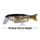 Sinking Hard Swimbaits Shallow Diving Jointed Swimbaits Fresh Water Bass Swimbait Tackle Gear