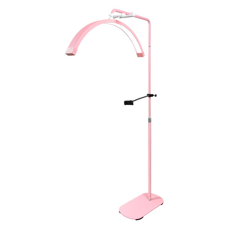 Belleza en forma de U lámpara de relleno de luz lámpara de pie protección para los ojos belleza lámpara de iluminación 45W media luna lámpara de pestañas lámpara de belleza del tatuaje