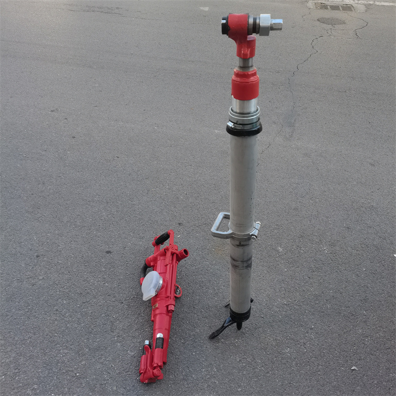 山东鸿聚牌矿用7665MZ双级气腿凿岩机 手持支腿式凿岩设备