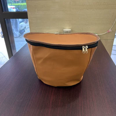 Electric Vehicle Basket Liner Bag Dust Cover Hanging Storage Bag Electric Scooter Basket Storage Box Front-Mounted Liner Pouch Bag (Electric car tail box) - brown-liner-bag-inner-bag