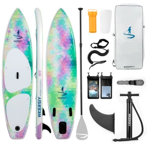 SUP ЖЕНЩИНА ЖЕНЩИНА ПАДЛЕВА Легкая палочка 320 Pulp Board SAP Paddleboard Надувная доска для серфинга.