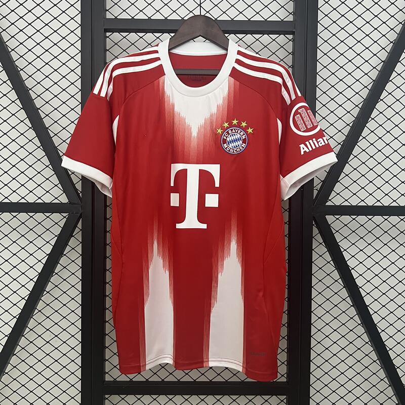 2526 nueva camiseta del Bayern versión tailandesa de manga corta masculina local y visitante 125 aniversario de la versión conmemorativa del uniforme de fútbol del Oktoberfest