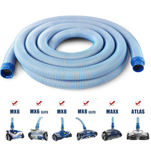 Pool Cleaning Hose 25ft Pool Vacuum Cleaner Hose Sewage Pipe Compatible with Zodiac Baracuda Mx6