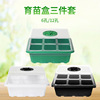 The new seedlings of seedlings, three -piece permeable air seedlings, planting, transpinged multi -functional gardening planting pots, maintenance points