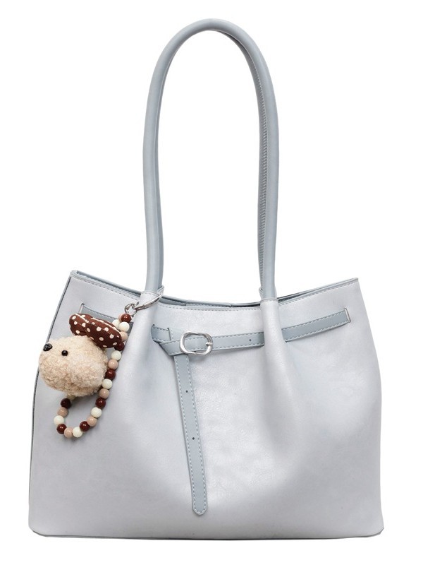 Nueva bolsa de hombro coreana para mujeres 2026 simple moda bolso de brazo para viajar al trabajo bolso de gran capacidad