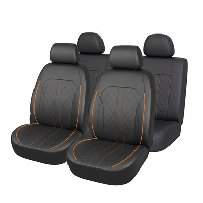 Universal seat cover: Cover Diamond Pattern Full Leather
