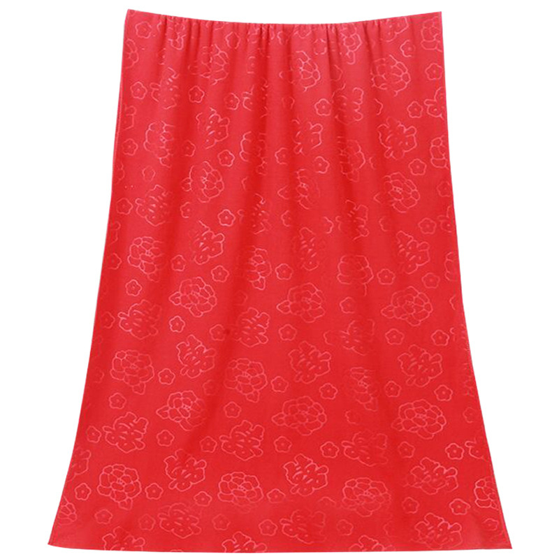 큰 빨간 목욕 수건 결혼식 행복한 단어 반환 선물 더블 행복 단어 목욕 수건 웨딩 자동차 매달려 빨간 수건 결혼식 플로트 큰 수건